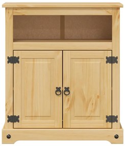Móvel de WC Corona 70x33x80 cm madeira de pinho maciça