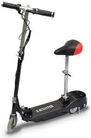 Trotinete/scooter elétrica com assento 120 W preto