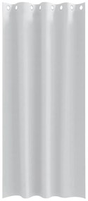 Cortinas com cortinas 2 pcs Cinza Claro 245 x 140 cm Poliéster