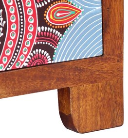 Mesa de centro 90x50x40 cm madeira de acácia maciça