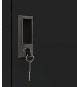 Cacifo 38x45x180 cm aço preto