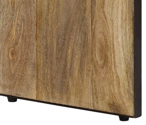 Aparador 120x30x75 cm madeira de mangueira maciça