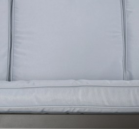 Baloiço de Jardim de 3 Lugares Baloiço de Exterior com Toldo Ajustável