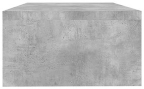 Suporte para monitor derivados de madeira cinzento cimento