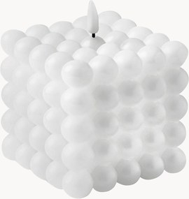 Vela LED a pilhas com função de cintilação Bolle, Alt 13 cm