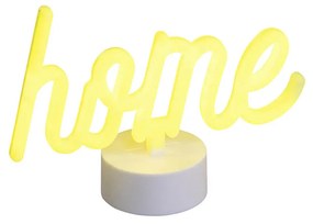 Candeeiro de mesa Neon amarelo com LED - Thuis Design