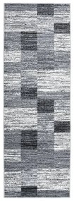 vidaXL Passadeira 80x250 cm polipropileno cinzento
