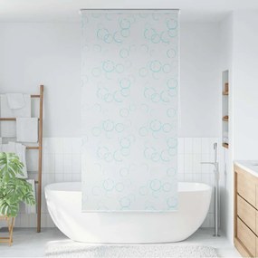 Estore de rolo para o duche 100x240 cm bolhas