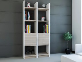 Estante Esbi – Branco – 66,2 cm x 150 cm x 29,5 cm