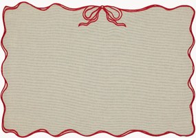 Individual de mesa com bordado Viena