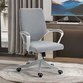 Vinsetto Cadeira de escritório giratória ergonômica com altura ajustáv