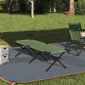 Cama de Sol Dobrável com Bolsa de Transporte Amy Amarelo Tecido Oxford