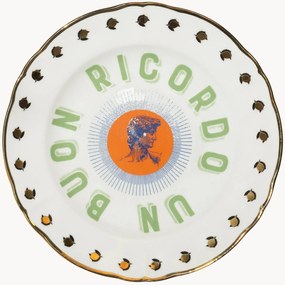 Prato de pequeno-almoço em porcelana David