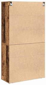Highboard Madeira Antiga 80x33x150 cm Madeira De Engenharia