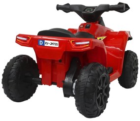 Mini moto 4 para crianças Runty vermelha 6V