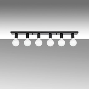 Candeeiro de Teto Mirro – Preto/Branco – 91 x 10 x 10 cm