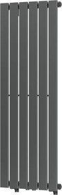 Mexen Boston radiador decorativo 1200 x 452 mm, 611 W, antracite - W213-1200-452-00-66