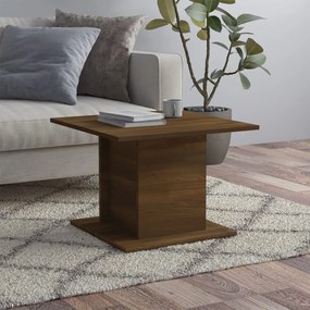 Mesa de centro derivados de madeira carvalho castanho