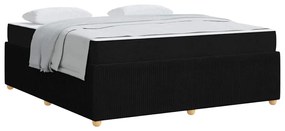 Estrutura da Cama Outros Preto 180 x 200 cm tecido