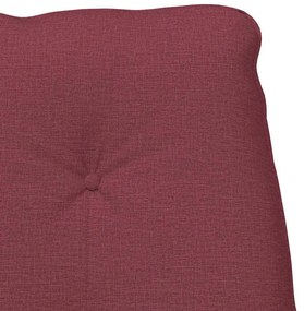 Poltrona Relaxante em Tecido Vermelho Vinho