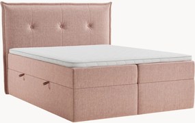 Cama divã em chenille artesanal com arrumação Aussie, H3