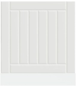 Painel máquina lavar louça Lucca branco derivados de madeira