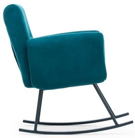 Cadeira de Balanço Kono – Verde Petróleo – 86x50x50x48 cm