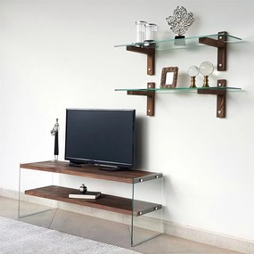 Unidade TV TV105 – Nogueira – 120x45x35 cm