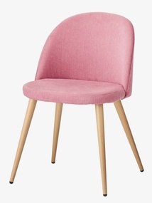 Cadeira de secretária, especial primária, Bubble rosa claro liso com motivo