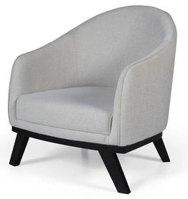 Cadeira Wing Leon – Cinzento Claro – 75x90x82 cm