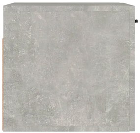 Armário parede 80x36,5x35 cm derivados madeira cinzento sonoma