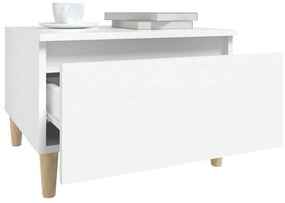 Mesa de apoio 50x46x35 cm derivados de madeira branco