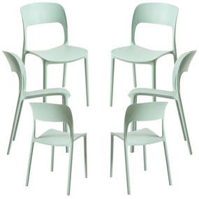 Pack 6 Cadeiras Inis - Celadon