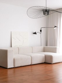 Sofá de Canto Yolo - Branco - 305cm x 89cm x 154cm