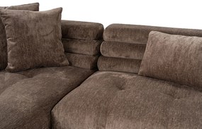 Sofá de Canto Boston – Cinzento – 303 x 190 cm