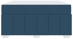Estrutura da Cama Azul 140 x 200 cm tecido