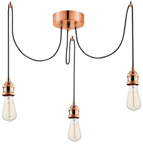 Candeeiro de Teto Kabluni – Cobre – 96 x 6 cm