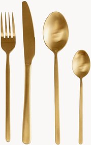 Conjunto de talheres escovados Gloria, 4 pessoas, conjunto de 16