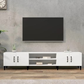 Móvel p/ TV 180x31,5x40 cm derivados de madeira branco
