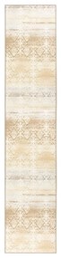 vidaXL Tapete/passadeira 80x500 cm dourado