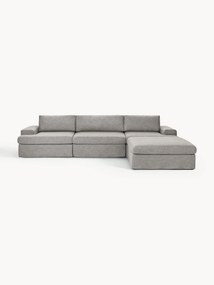 Sofá modular Russell (4 lugares) com pufe (esquerda/direita)