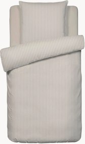 Conjunto de roupa de cama em cetim de algodão Rayures Élégantes, vários tamanhos