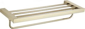Mexen Pavo prateleira para toalhas, dourada - 7030420-50