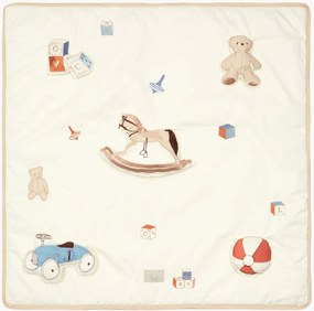 Tapete de brincar em algodão orgânico Vintage Toys