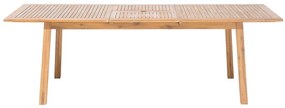 Mesa de jardim extensível em madeira de acácia 180/240 x 100 cm CESANA Beliani
