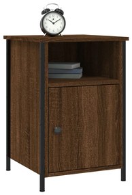 Mesas cabeceira 2pcs 40x42x60cm deriv.madeira carvalho castanho
