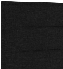 Cama vidaXL Preta 120x200 cm em Tecido