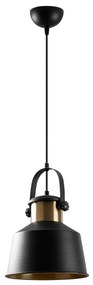 Candeeiro de Teto Dodo – Preto – 26 x 26 cm