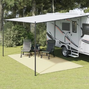 vidaXL Tenda tapete 4,5x2,5 m creme