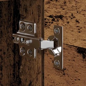 Conjunto de móvel de TV com armazenamento com porta 8 pcs Madeira Anti